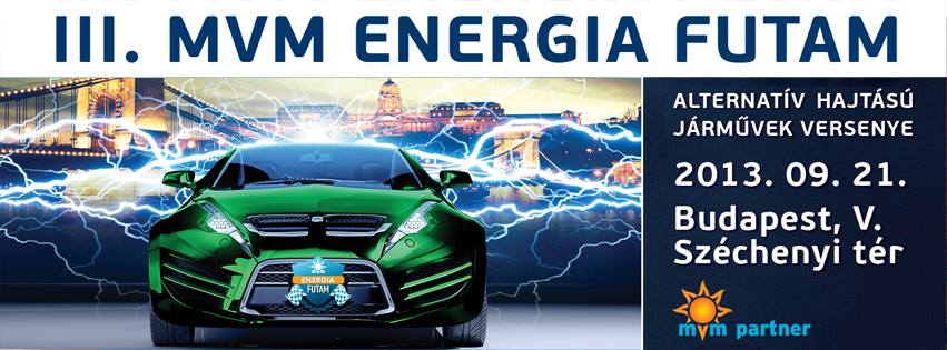 MVM Energia Futam 2013 plakát